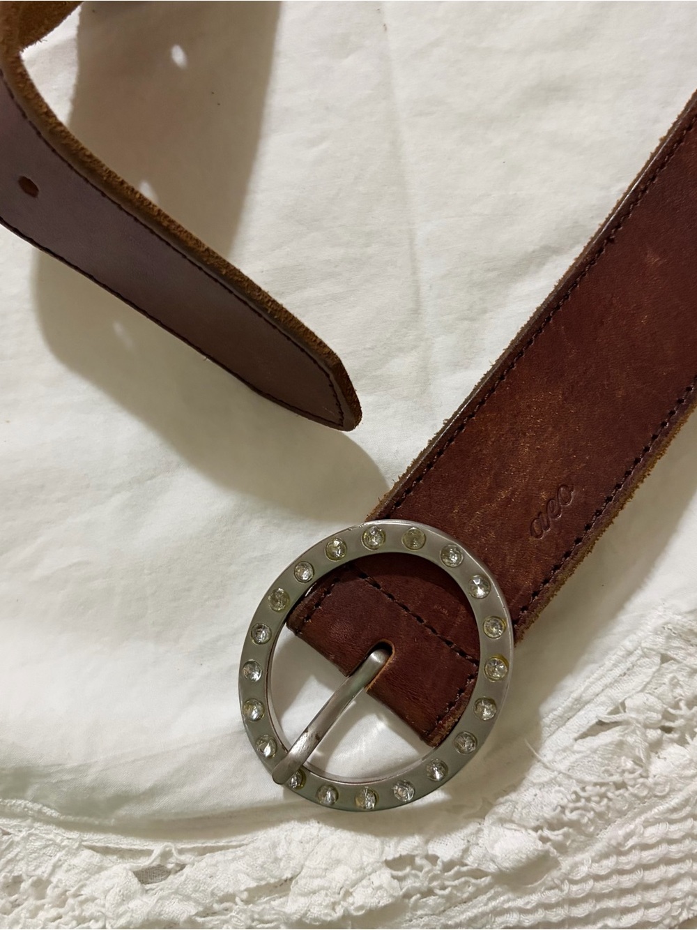 American Eagle leather belt XS